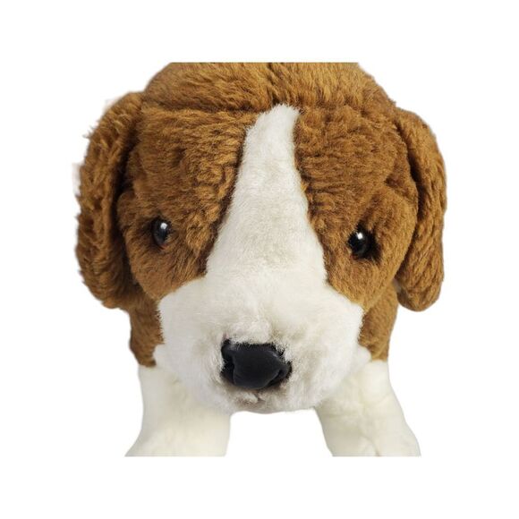 Vintage Douglas Beagle Plush Brown Black Standing Posable Legs Realistic Korea - Picture 6 of 11